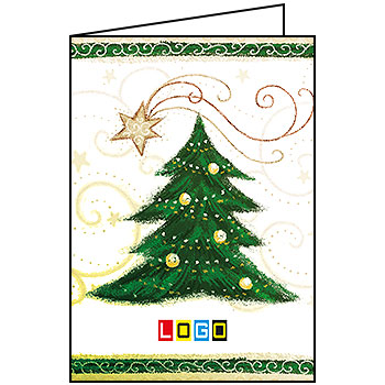 Kartka bożonarodzeniowa BN1-234dla firm