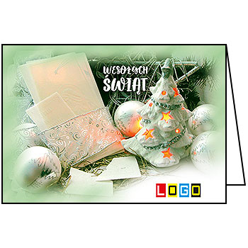 Kartka bożonarodzeniowa BN1-253dla firm