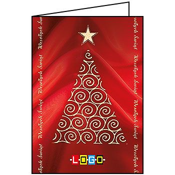 Projekt BN1-042 kartki świątecznej dla firm