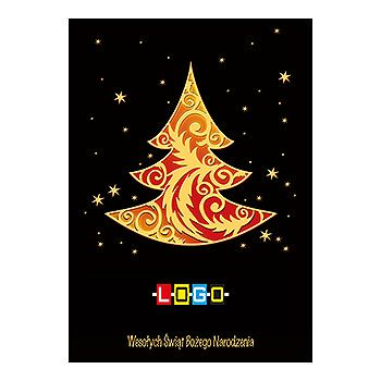 Kartka bożonarodzeniowa BZ1-091dla firm